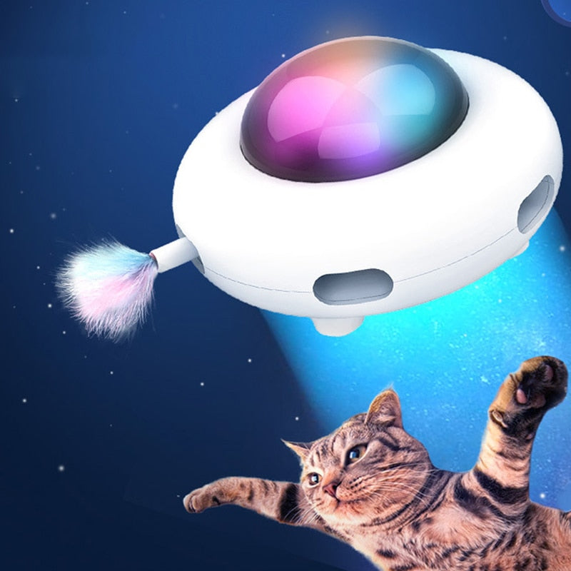 Hide'n'Seek-UFO Cat Toy